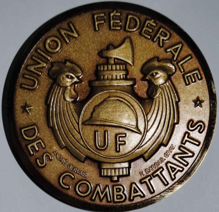 medaille centenaire de l'Union fédérale
