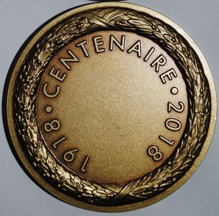 médaille centenaire de l'Union fédérale