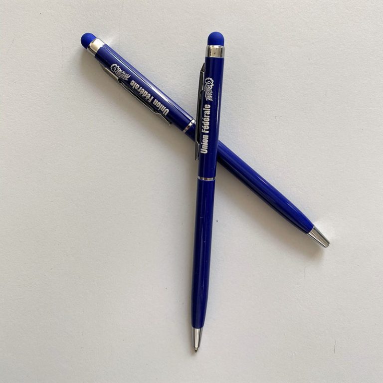 stylo fin avec touch pas